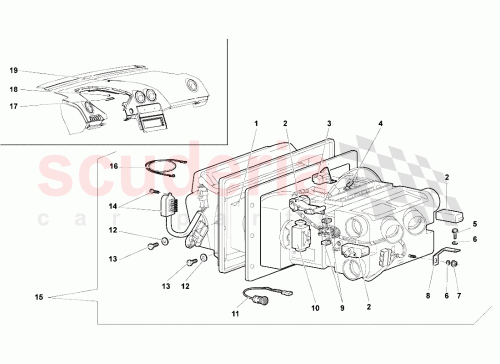 Part Diagram for Lamborghini 410804949