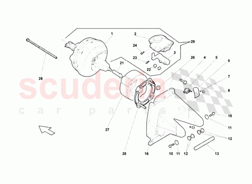 Part Diagram for Lamborghini 402614209