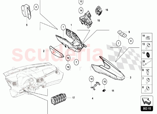 Part Diagram for Lamborghini 470941531C