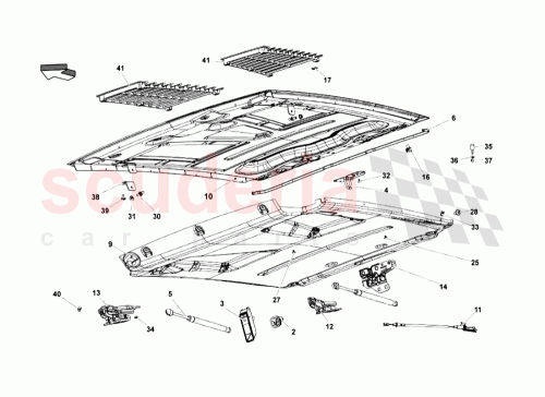 Part Diagram for Lamborghini 008700700