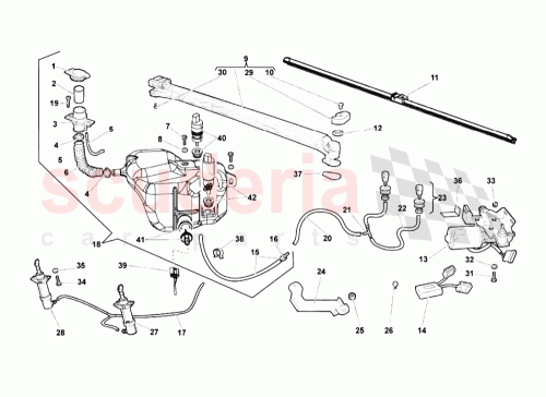 Part Diagram for Lamborghini 07L133031