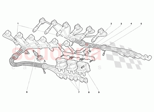 Part Diagram for Lamborghini 001636436