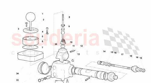 Part Diagram for Lamborghini WHT003564