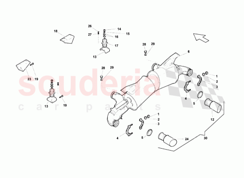Part Diagram for Lamborghini 400253697B