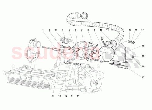 Part Diagram for Lamborghini 004031496