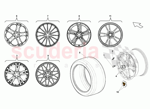 Part Diagram for Lamborghini 400601017CQ