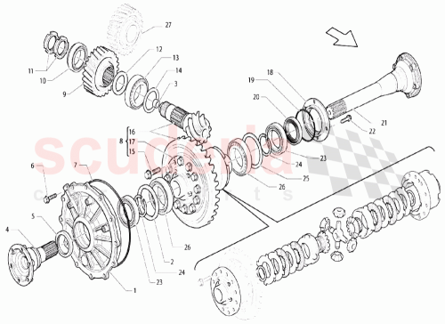 Part Diagram for Lamborghini 086525271D