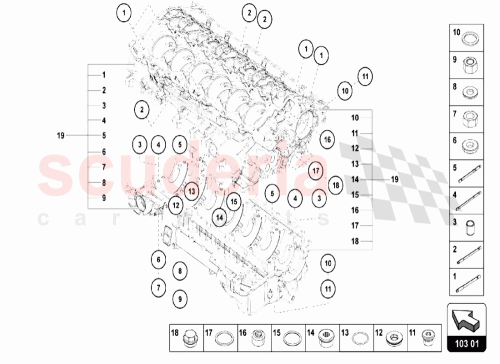 Part Diagram for Lamborghini WHT004881B