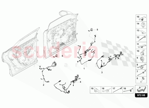 Part Diagram for Lamborghini 1K0971818