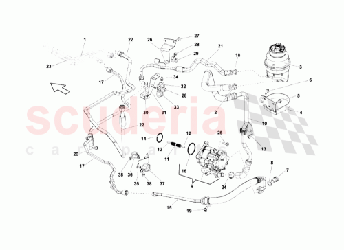 Part Diagram for Lamborghini 407422857
