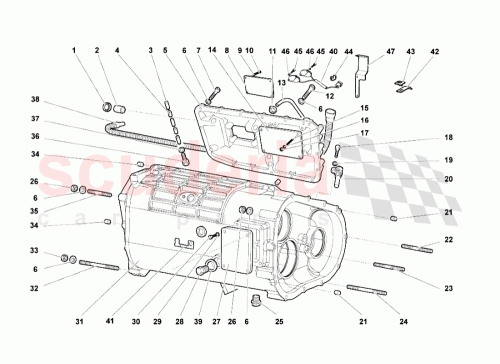 Part Diagram for Lamborghini 086301141