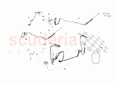 Part Diagram for Lamborghini 407813548D