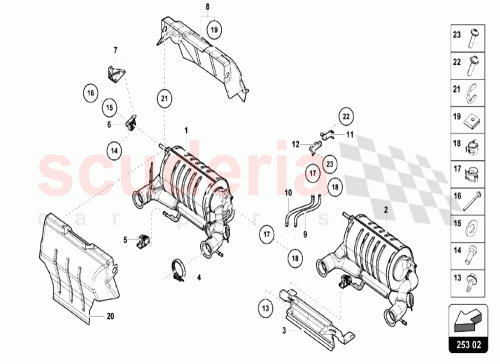 Part Diagram for Lamborghini 470825613C