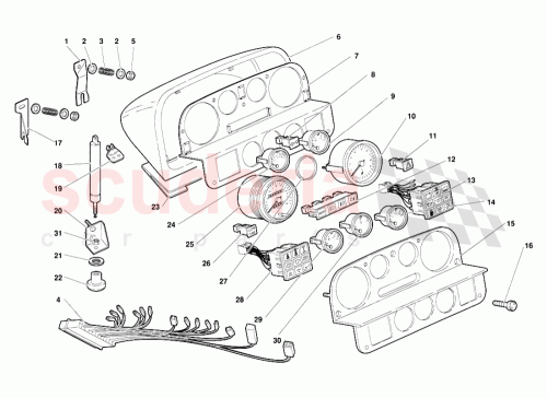 Part Diagram for Lamborghini 009414421
