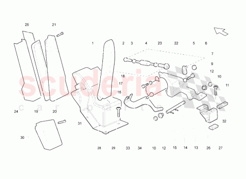 Part Diagram for Lamborghini 402721585B