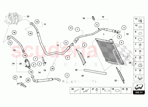 Part Diagram for Lamborghini 470260701B