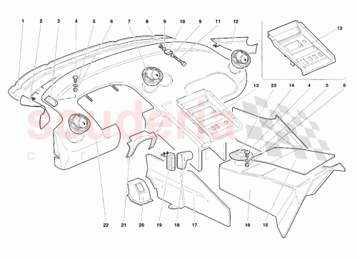Part Diagram for Lamborghini 0069002189