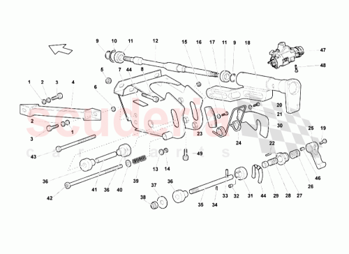 Part Diagram for Lamborghini 410419758