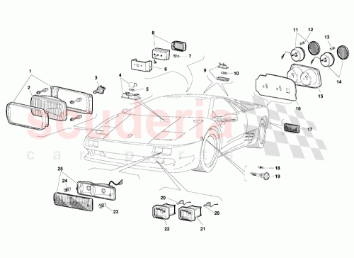 Part Diagram for Lamborghini 006329690