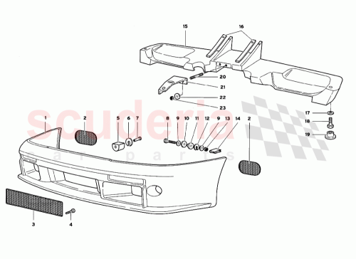 Part Diagram for Lamborghini 0093004623