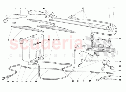 Part Diagram for Lamborghini 009420229