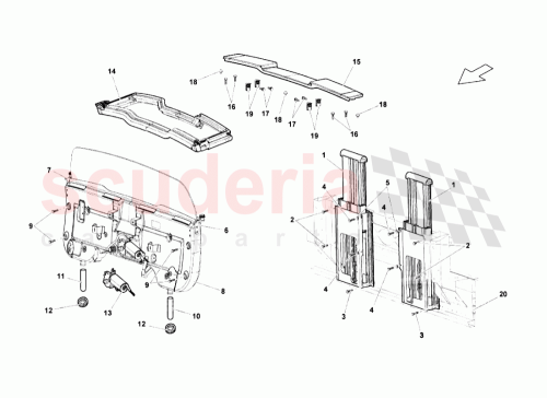 Part Diagram for Lamborghini N103917