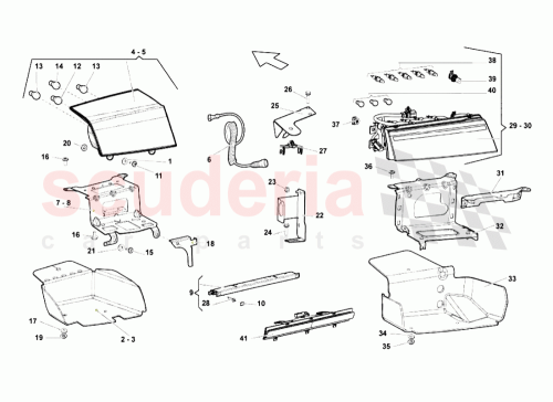 Part Diagram for Lamborghini 408813392B
