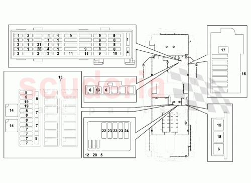 Part Diagram for Lamborghini 400971930