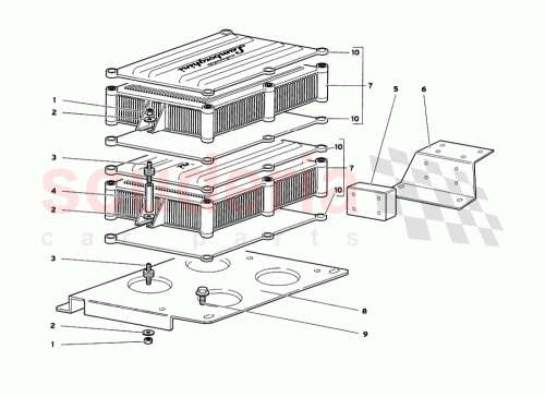 Part Diagram for Lamborghini 0020004361