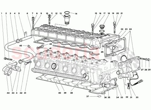 Part Diagram for Lamborghini 0045006927