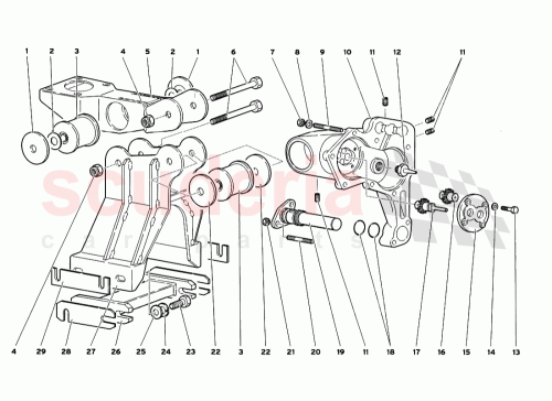 Part Diagram for Lamborghini 0024004640