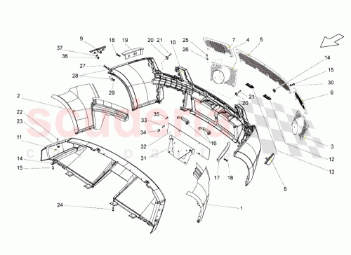 Part Diagram for Lamborghini 400827120