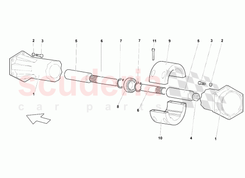 Part Diagram for Lamborghini N0123751