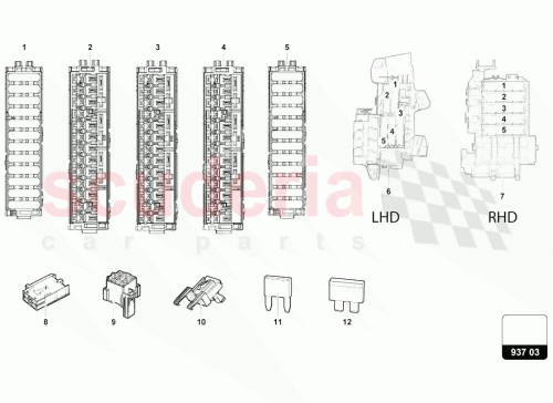 Part Diagram for Lamborghini N10261510
