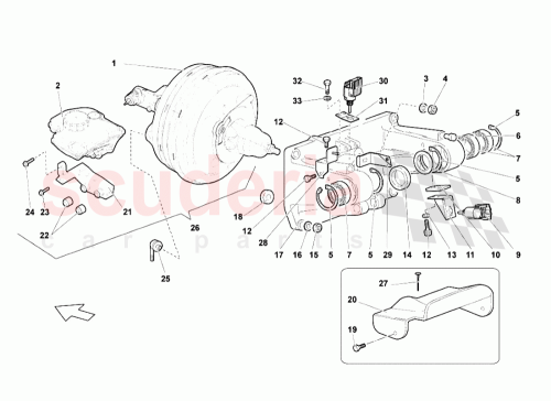 Part Diagram for Lamborghini 410721648