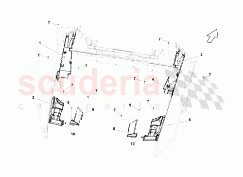 Part Diagram for Lamborghini 07L103724R