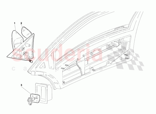 Part Diagram for Lamborghini 005934448