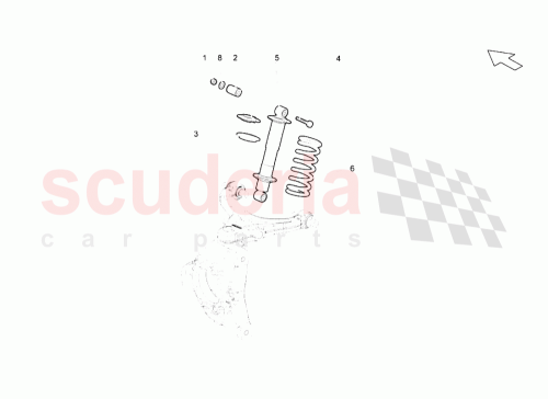 Part Diagram for Lamborghini 400411105C