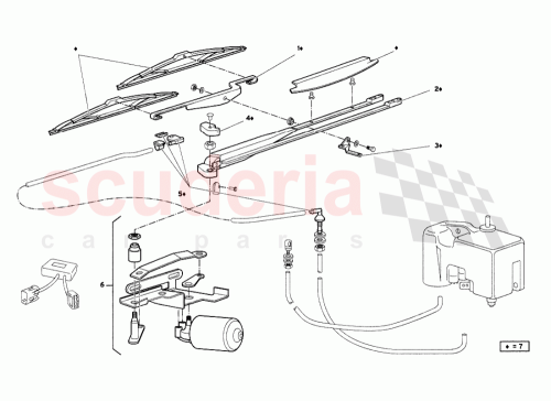 Part Diagram for Lamborghini 0071003165