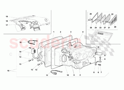 Part Diagram for Lamborghini 410805083A