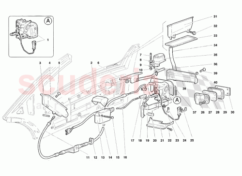 Part Diagram for Lamborghini 410837119