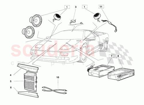 Part Diagram for Lamborghini 006130763