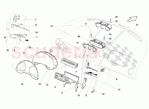 Part Diagram for Lamborghini 400920900P