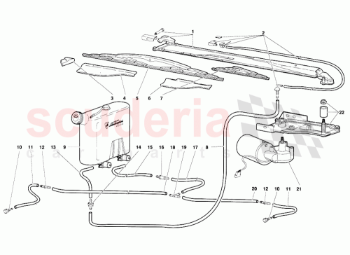 Part Diagram for Lamborghini 009420115