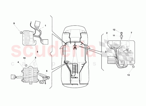 Part Diagram for Lamborghini 414937149