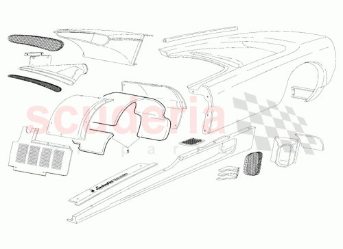 Part Diagram for Lamborghini 009455517
