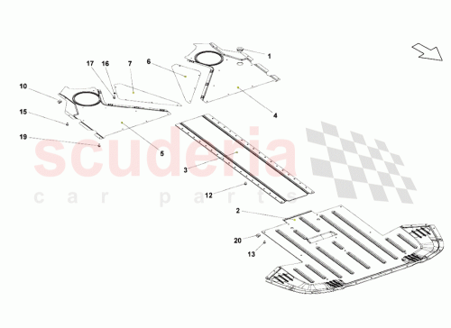 Part Diagram for Lamborghini N0116945