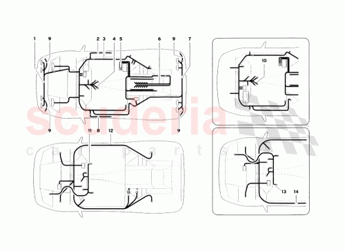 Part Diagram for Lamborghini 0061002125