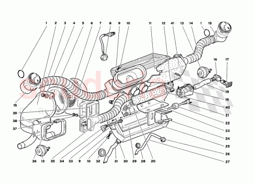 Part Diagram for Lamborghini 009414548