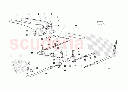 Part Diagram for Lamborghini 410713299